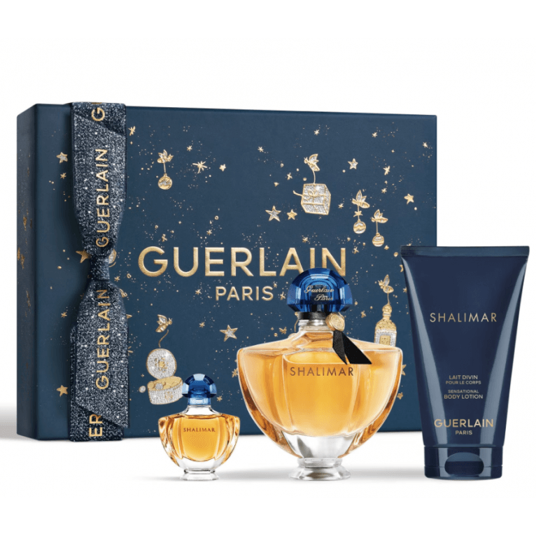 Shalimar Gift Set 50ml EDP + 75ml Body Lotion + 5ml EDP GUERLAIN